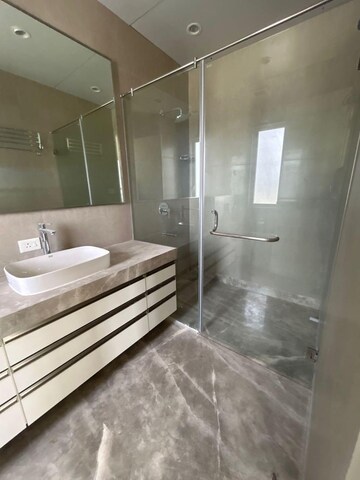 Bathroom in 3 BHK Apartment at Indiabulls Sky Forest, Lower Parel – for Rent