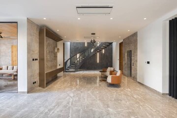Staircase in 6 BHK Independent House at Sector 117 – for Sale
