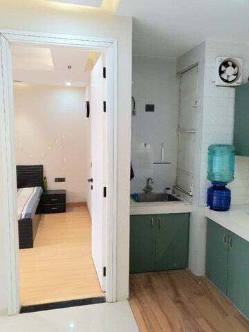 Bathroom in 1.5 BHK Builder Floor at Khirki Extension – for Rent