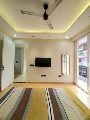 Building Lobby in 1.5 BHK Builder Floor at Khirki Extension – for Rent