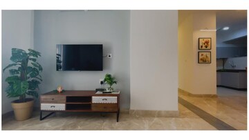 Living Room in 3.5 BHK Apartment at Dona Paula – for Rent