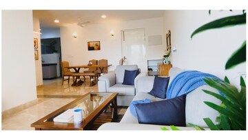 Living Room in 3.5 BHK Apartment at Dona Paula – for Rent