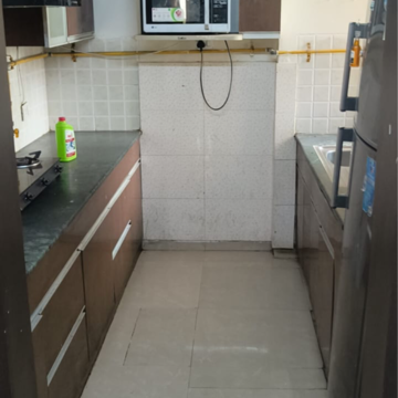 Kitchen in 3 BHK Apartment at Jaypee Green Kosmos Phase II, Sector 134 – for Rent