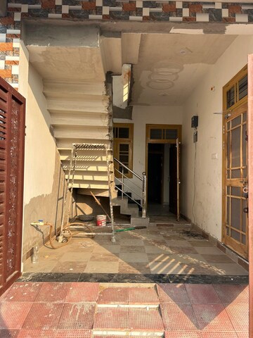 Staircase in 2 BHK Independent House at Jankipuram Extension – for Sale