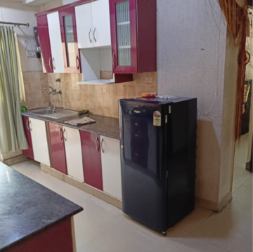 Kitchen in 2.5 BHK Apartment at Gardenia Golf City, Noida Central – for Rent
