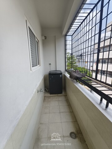 Balcony in 3 BHK Builder Floor at Kasavanahalli – for Rent