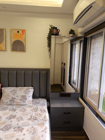 Kitchen in 1 BHK Apartment at Ashar Axis, Majiwada – for Rent