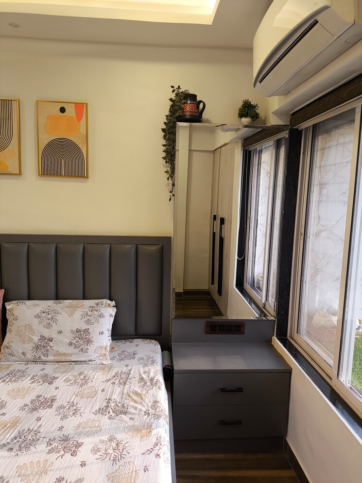 Kitchen, ashar-axis 1 Bedroom 462 Sq.Ft. Apartment In Majiwada Thane 8793819