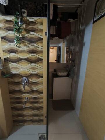 Staircase in 1 BHK Apartment at Ashar Axis, Majiwada – for Rent