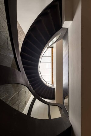 Staircase in 6 BHK Independent House at Sector 117 – for Sale