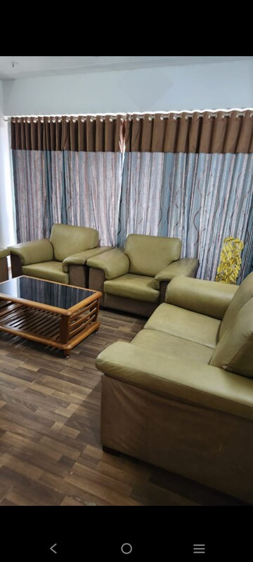 Living Room in 4 BHK Apartment at Dev Atelier, Prahlad Nagar – for Rent