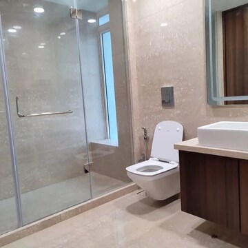Bathroom in 2 BHK Apartment at Siddha Seabrook, Shanti Nagar – for Rent
