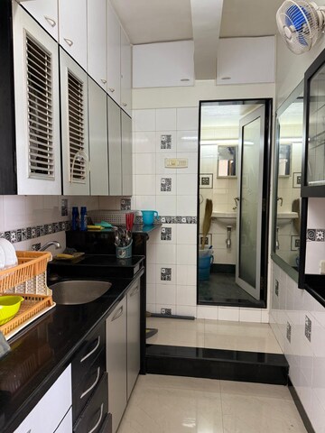 Kitchen in 1 BHK Apartment at Harbour Heights, Colaba – for Sale