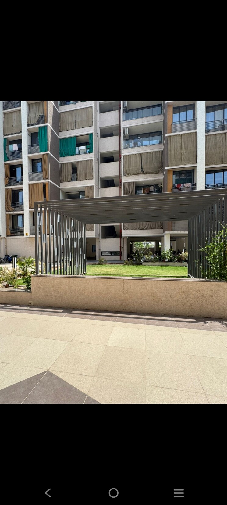 Balcony, sthapatya-pratham-lakeview 3 Bedroom 1400 Sq.Ft. Apartment In Science City Ahmedabad 8793950