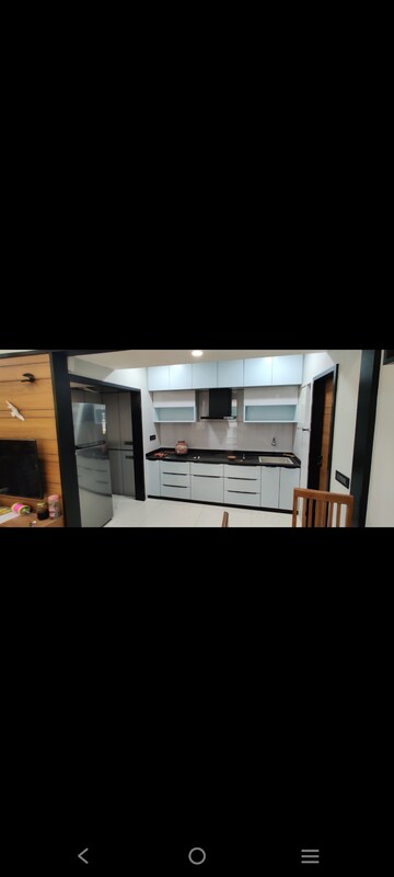 Kitchen in 3 BHK Apartment at Sthapatya Pratham Lakeview, Science City – for Rent