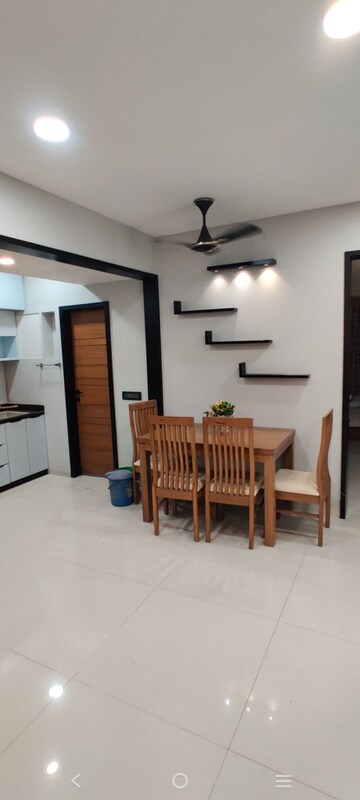 Living Room in 3 BHK Apartment at Sthapatya Pratham Lakeview, Science City – for Rent