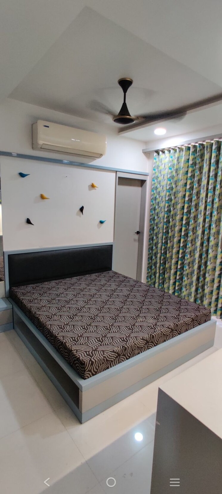 Bedroom, sthapatya-pratham-lakeview 3 Bedroom 1400 Sq.Ft. Apartment In Science City Ahmedabad 8793950