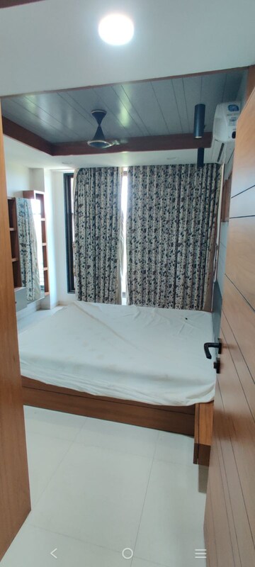 Bedroom in 3 BHK Apartment at Sthapatya Pratham Lakeview, Science City – for Rent