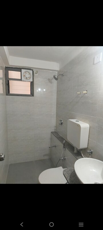 Bathroom in 3 BHK Apartment at Shivalik Sharda Park View 2, Shela – for Rent
