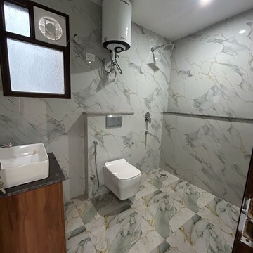 Bathroom in 2 BHK Apartment at Saket – for Rent
