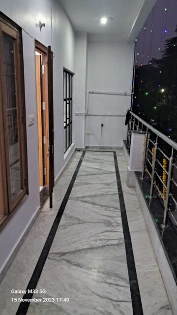 Balcony in 2 BHK Builder Floor at Vasundhara Sector 1 – for Rent
