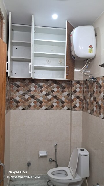 Bathroom in 2 BHK Builder Floor at Vasundhara Sector 1 – for Rent