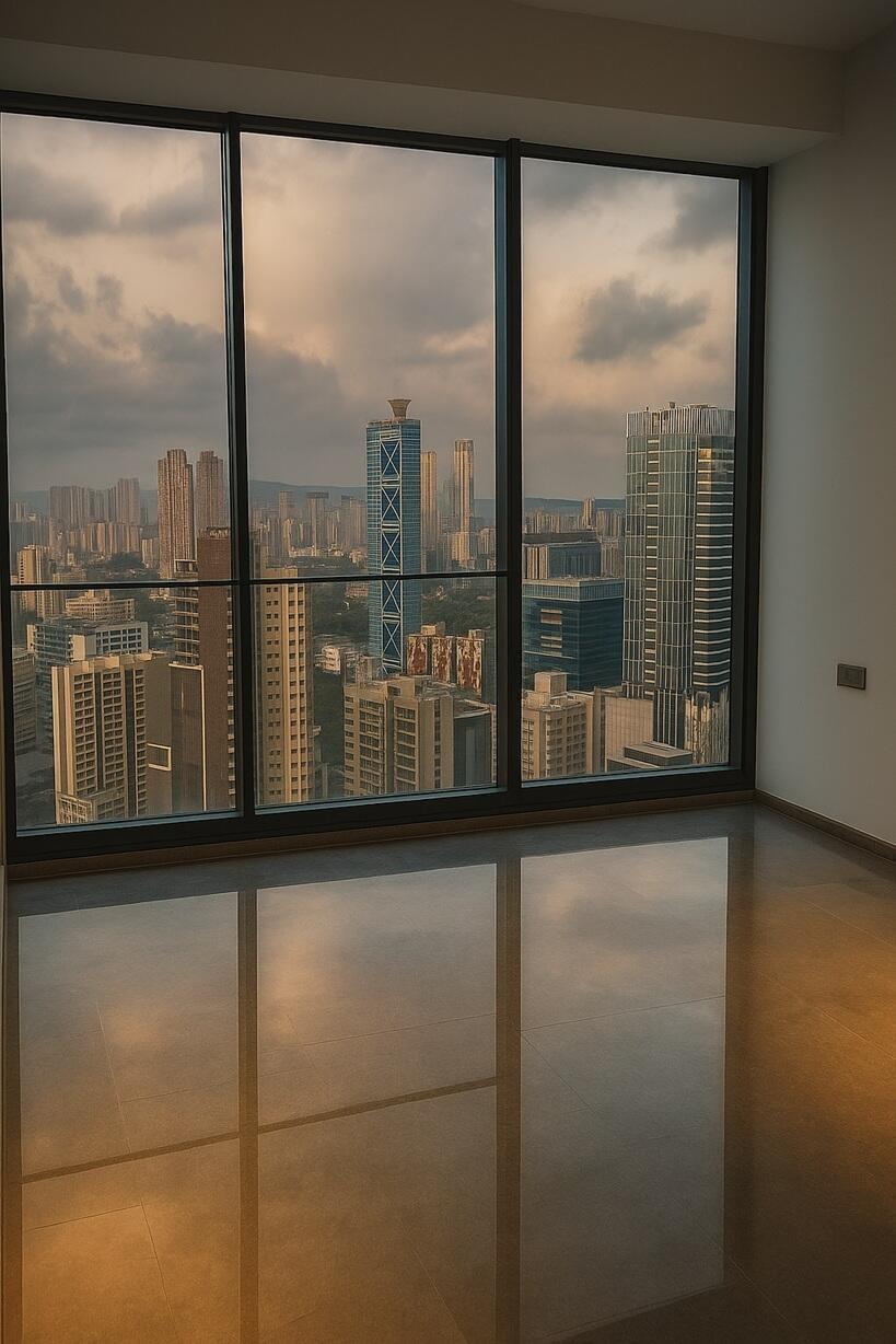 4 BHK + Pooja Room,Servant Room Apartment For Rent in Rustomjee Crown