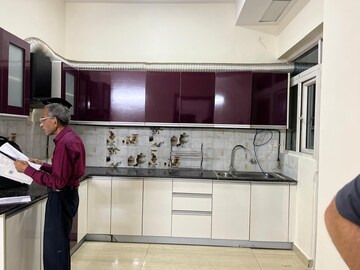 Kitchen in 3 BHK Apartment at Gaur Sportswood, Sector 79 – for Sale
