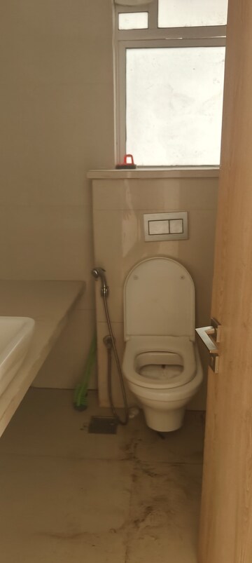Bathroom in 3 BHK Apartment at Soham Crystal Spires, Ghodbunder Road – for Rent