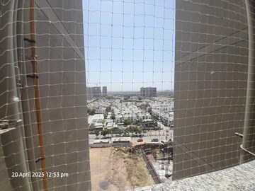 Balcony in 3 BHK Apartment at Shela – for Rent