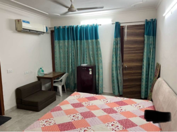 Bedroom in 1 BHK Apartment at Sector 64 Mohali – for Rent
