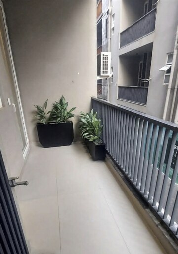 Balcony in 3.5 BHK Builder Floor at M3M Soulitude, Sector 89 – for Rent