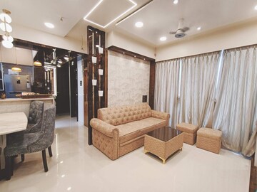 Living Room in 2 BHK Apartment at Balaji Delta Central, Kharghar – for Rent