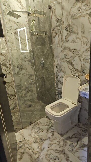 Bathroom in 2 BHK Apartment at Bandra West – for Rent