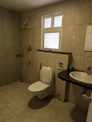 Bathroom in 2 BHK Apartment at Prestige Lakeside Habitat, Varthur – for Rent