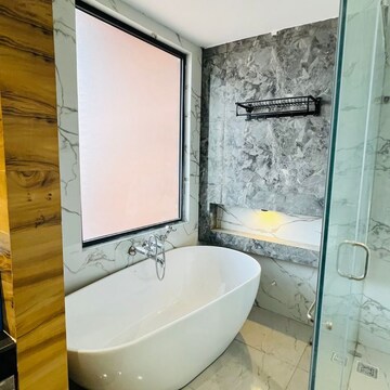 Bathroom in 4 BHK Builder Floor at Uppal Southend, Sector 49 – for Sale
