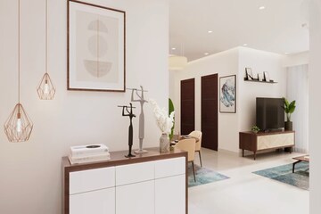 Living Room in 3 BHK Apartment at Brigade Altius, Sholinganallur – for Sale