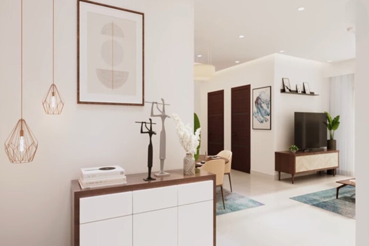 Living Room, brigade-altius 3 Bedroom 1857 Sq.Ft. Apartment In Sholinganallur Chennai 8759457