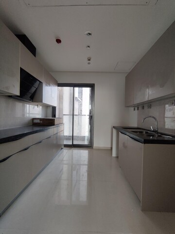 Kitchen in 4 BHK Apartment at Rustomjee Crown, Prabhadevi – for Rent