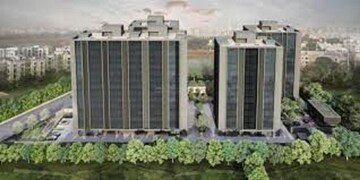  Office Space – Exterior View View at Goyal Titanium Business Park, Makarba - for Rent