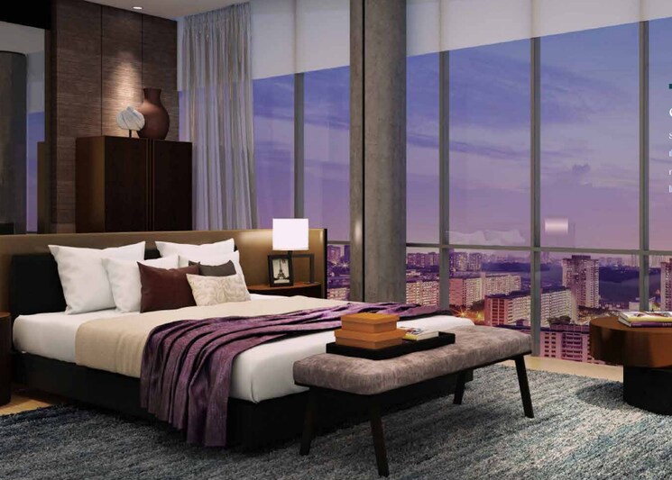 Bedroom, silver-33-west 4 Bedroom 1430 Sq.Ft. Apartment In Khar West Mumbai 8794348