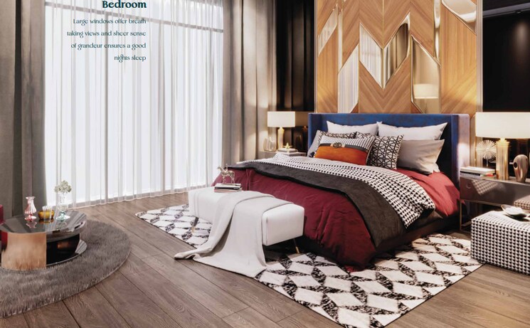 Bedroom, silver-33-west 4 Bedroom 1430 Sq.Ft. Apartment In Khar West Mumbai 8794348