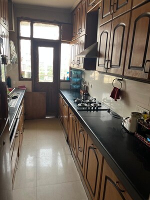 Kitchen in 3 BHK Apartment at Mapsko Krishna Apra Gardens, Vaibhav Khand – for Sale