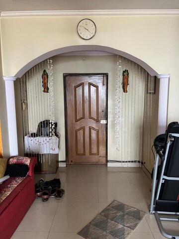 Living Room in 3 BHK Apartment at Mapsko Krishna Apra Gardens, Vaibhav Khand – for Sale