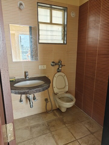 Bathroom in 2 BHK Apartment at Nyati Esplanade, Bavdhan – for Rent