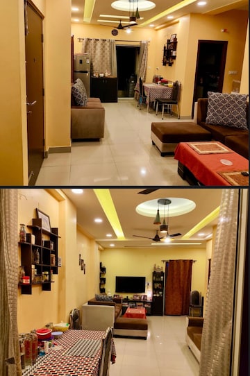 Living Room in 3 BHK Apartment at Narendrapur – for Sale