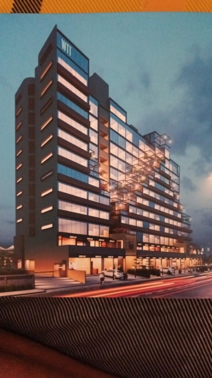 Exterior View, united-world-trade-tower Commercial Office Space 760 Sq.Ft. In Makarba Ahmedabad 8794408