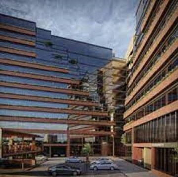  Office Space – Exterior View View at United World Trade Tower, Makarba - for Rent