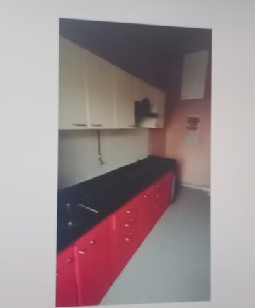 Kitchen in 3 BHK Apartment at Haware Tiara, Kharghar – for Rent