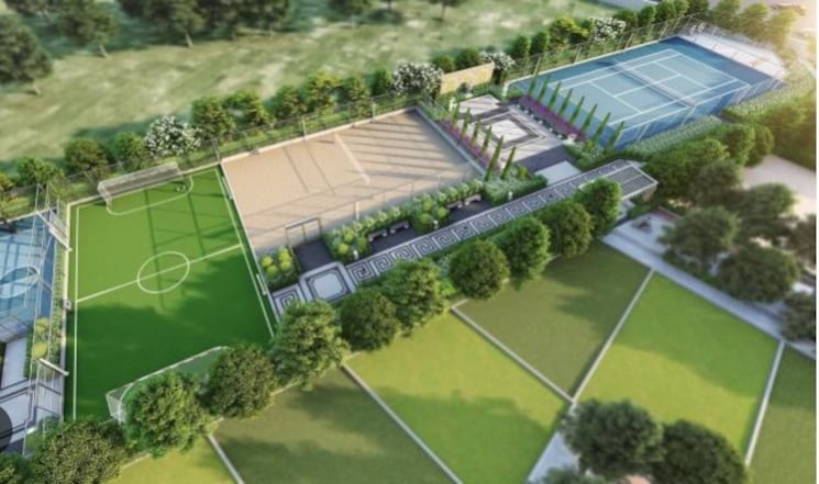 Garden, puravankara-tivoli-hills  1130 Sq.Yd. Plot In Devanahalli Bangalore 8794456